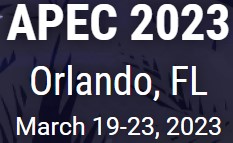 APEC 2023 - Booth 349 - March 20-23 - Orlando FL